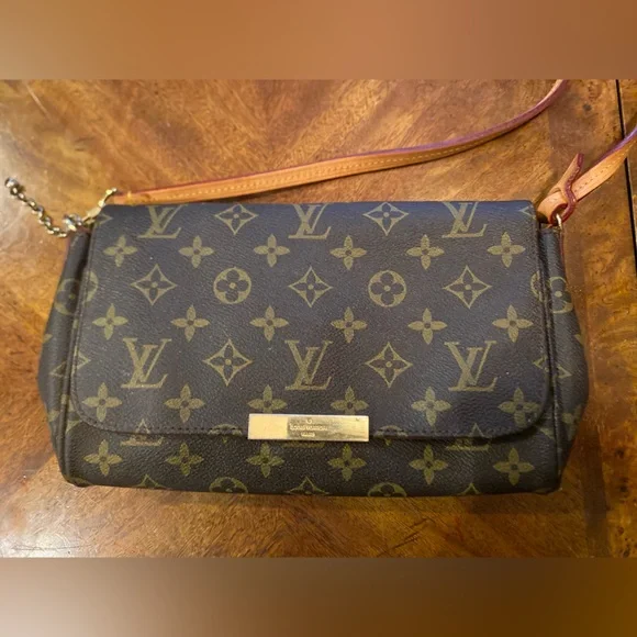 Louis Vuitton Favorite Bag Brown Shoulder MM - Picture 2 of 12